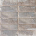 Luna Silver Brick tile 10x30cm-Brick style tiles-Mainzu Ceramica-tile.co.uk