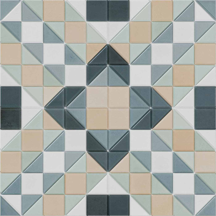 Paid Sample - Pavillion Marine Blue FULL tile - Delivered separately by Ca Pietra-sample-sample-tile.co.uk