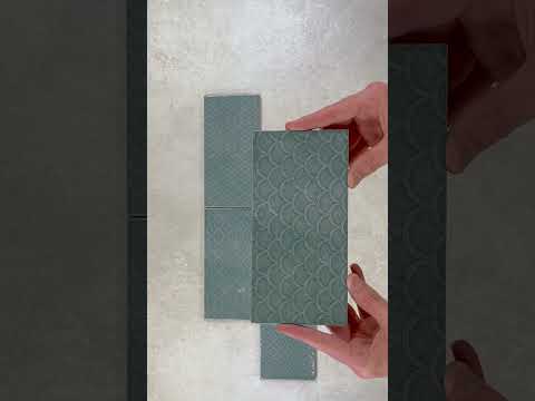 Jenson Emerald Decor Brick tiles youtube video