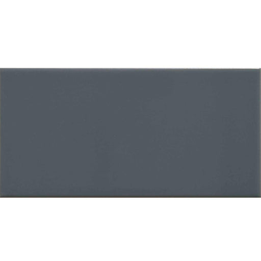 Flat Gloss Grey Mist Brick tile 10x20cm-Brick style tiles-Salcamar-tile.co.uk