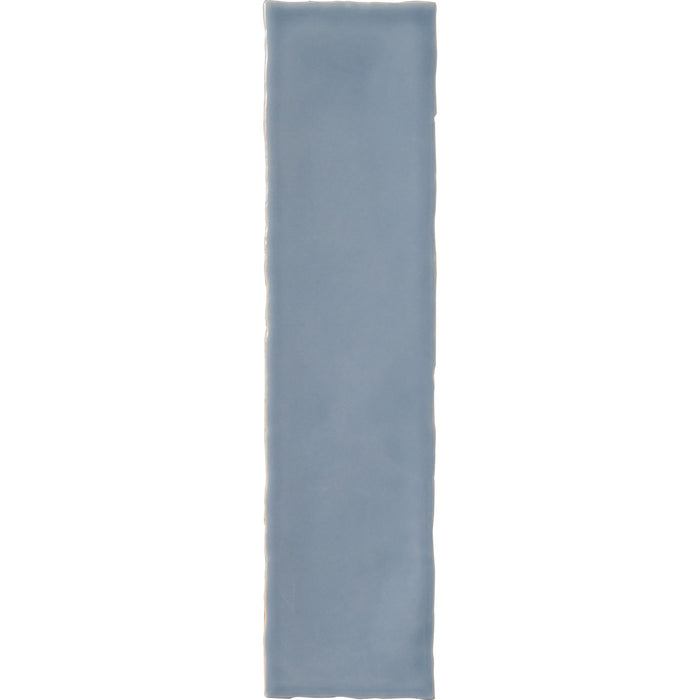 Cottage blue gloss tile 7.5x30cm-Ceramic wall tile-Salcamar-tile.co.uk