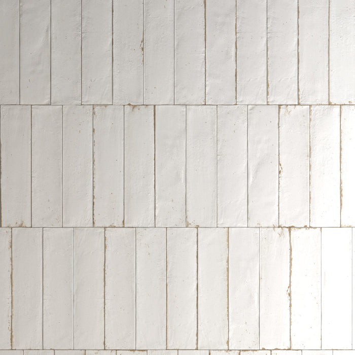 Agadir Niebla White Gloss wall tile 7x28cm-Ceramic wall tile-Dune Ceramica-tile.co.uk