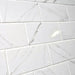 Flat Gloss Carrara Marble Brick tile 10x20cm-Brick style tiles-Fabresa-tile.co.uk
