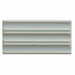 Tunstall Fern Fluted Decor tile 6.2x12.5cm-Ceramic wall tile-Ca Pietra-tile.co.uk