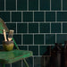 Tunstall Royal Green Square tile 12.5x12.5cm-Ceramic wall tile-Ca Pietra-tile.co.uk
