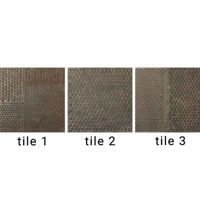 Oxide Plate tile mix 20x20cm-Ceramic wall tile-Dune Ceramica-tile.co.uk