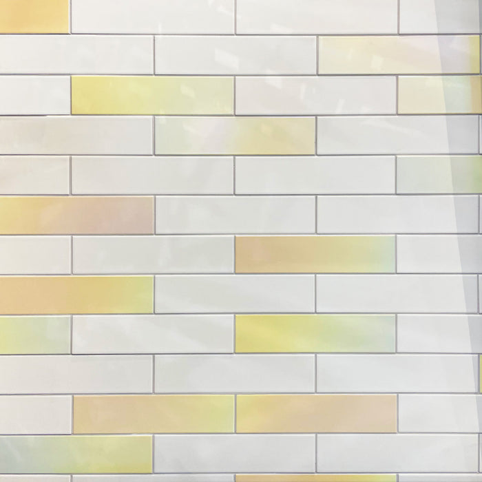 Flat Matt White tile 7.5x30cm-Ceramic wall tile-Dune Ceramica-tile.co.uk