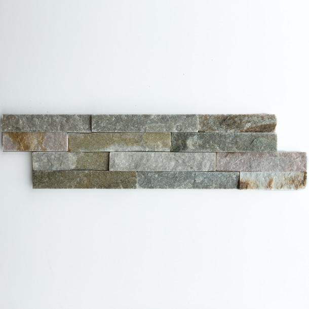 Sample 10x40cm Oyster Split Face Quartz tile-sample-sample-tile.co.uk