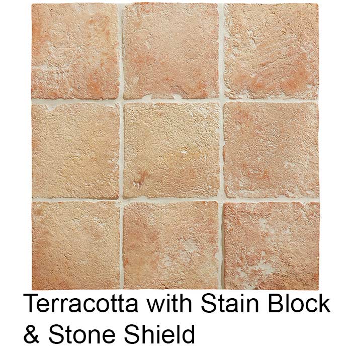 Marlborough Hexagon Terracotta Floor Tile 15x17cm-Terracotta tiles-Ca Pietra-tile.co.uk