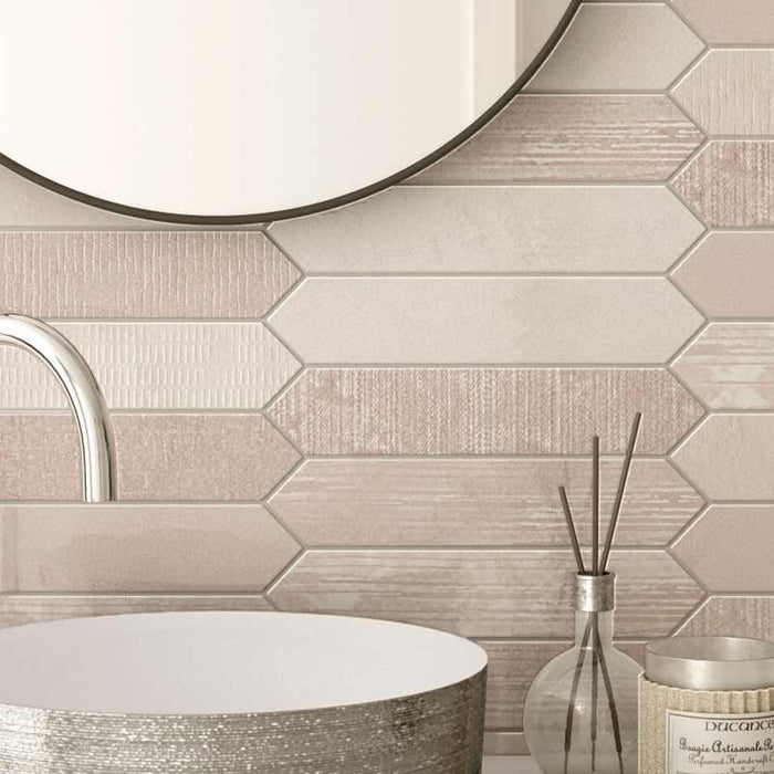 Accent Wall Ideas for Kitchens and Bathrooms