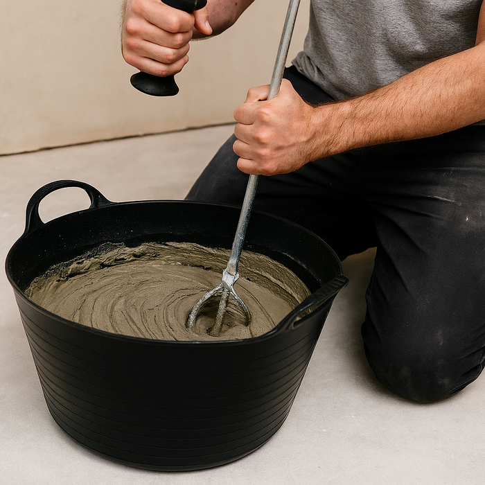 Why Flex Tubs Are the Go-To Choice for Mixing Tile Adhesive and Grout