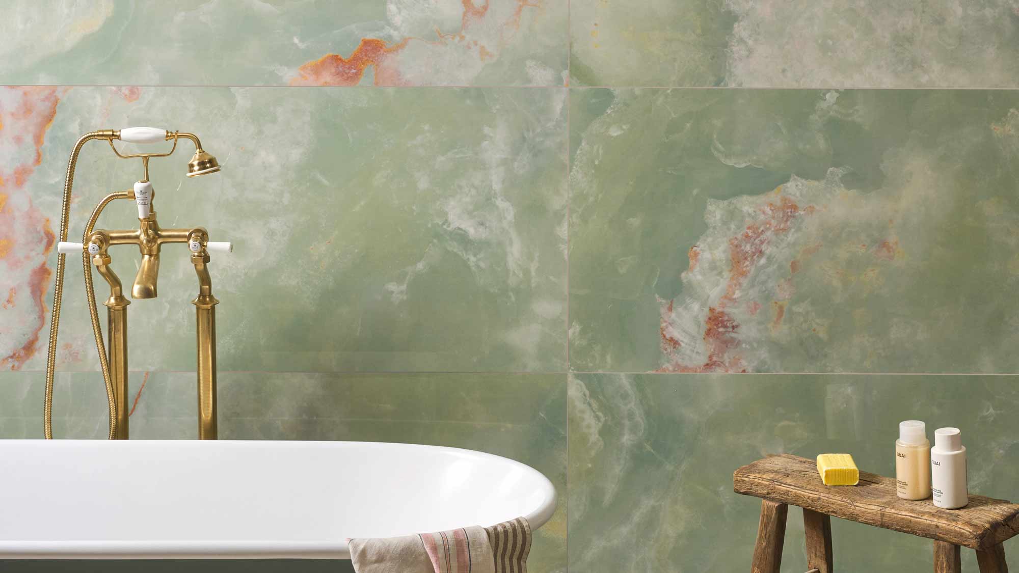 Image of Marble Effect Tiles vs Marble Tiles