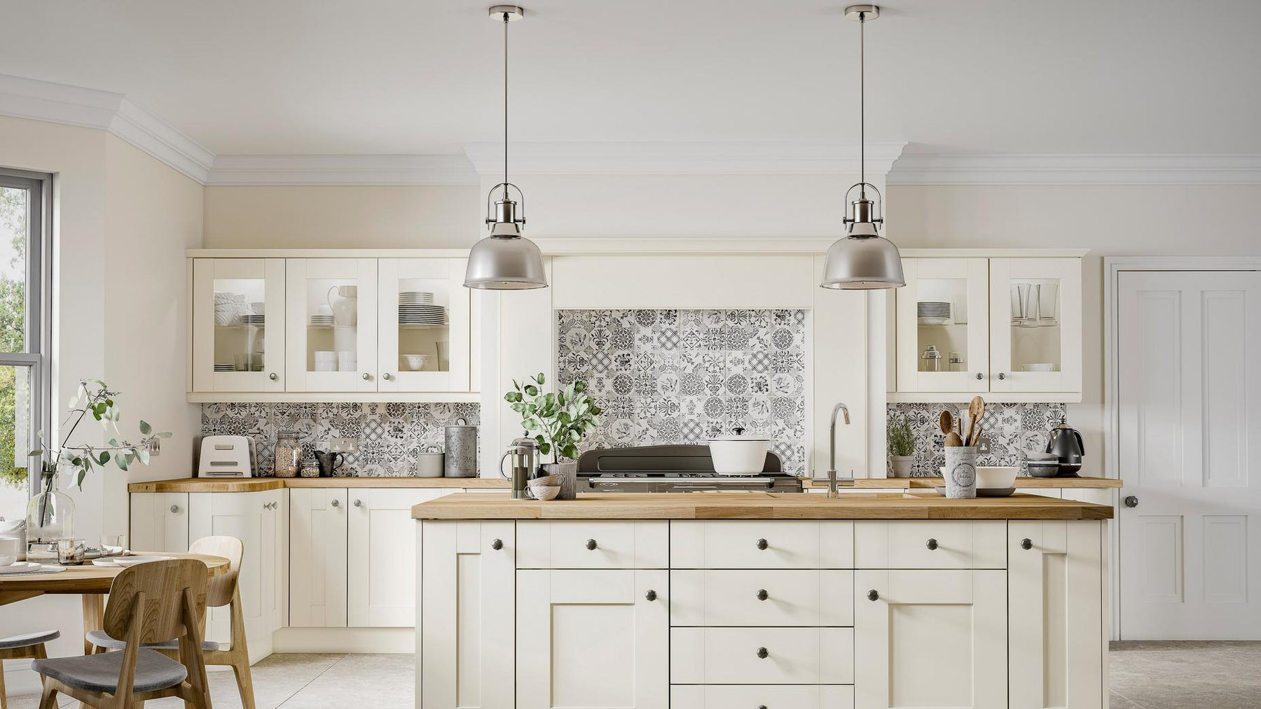 Shaker kitchen tiles