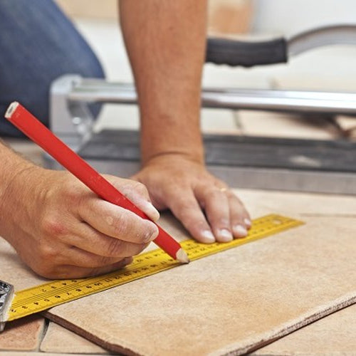 How to cut tiles - the first cut isn’t the deepest