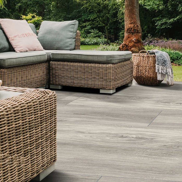 How to clean outdoor porcelain tiles