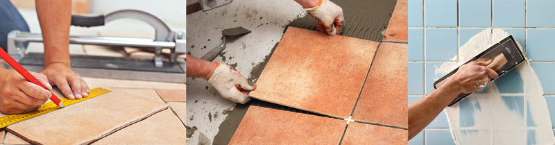 Image of How to fix floor tiles onto different surfaces