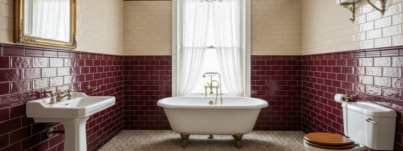 Image of What colours go with beige tiles?