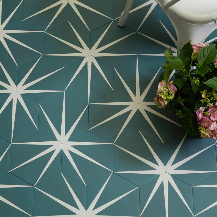 Image of Green Floor Tiles
