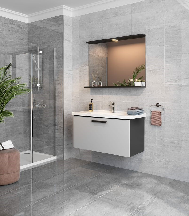 Image of Grey Bathroom Tiles