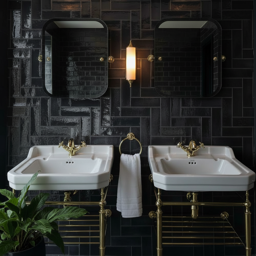 Image of Black Tiles
