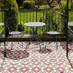 Image of Red Outdoor Tiles