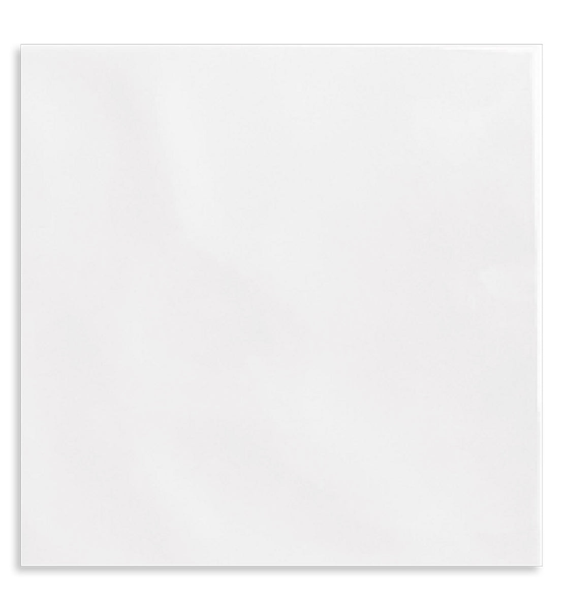 Bumpy White gloss white wall tile | 15x15cm Ceramic — Tile.co.uk