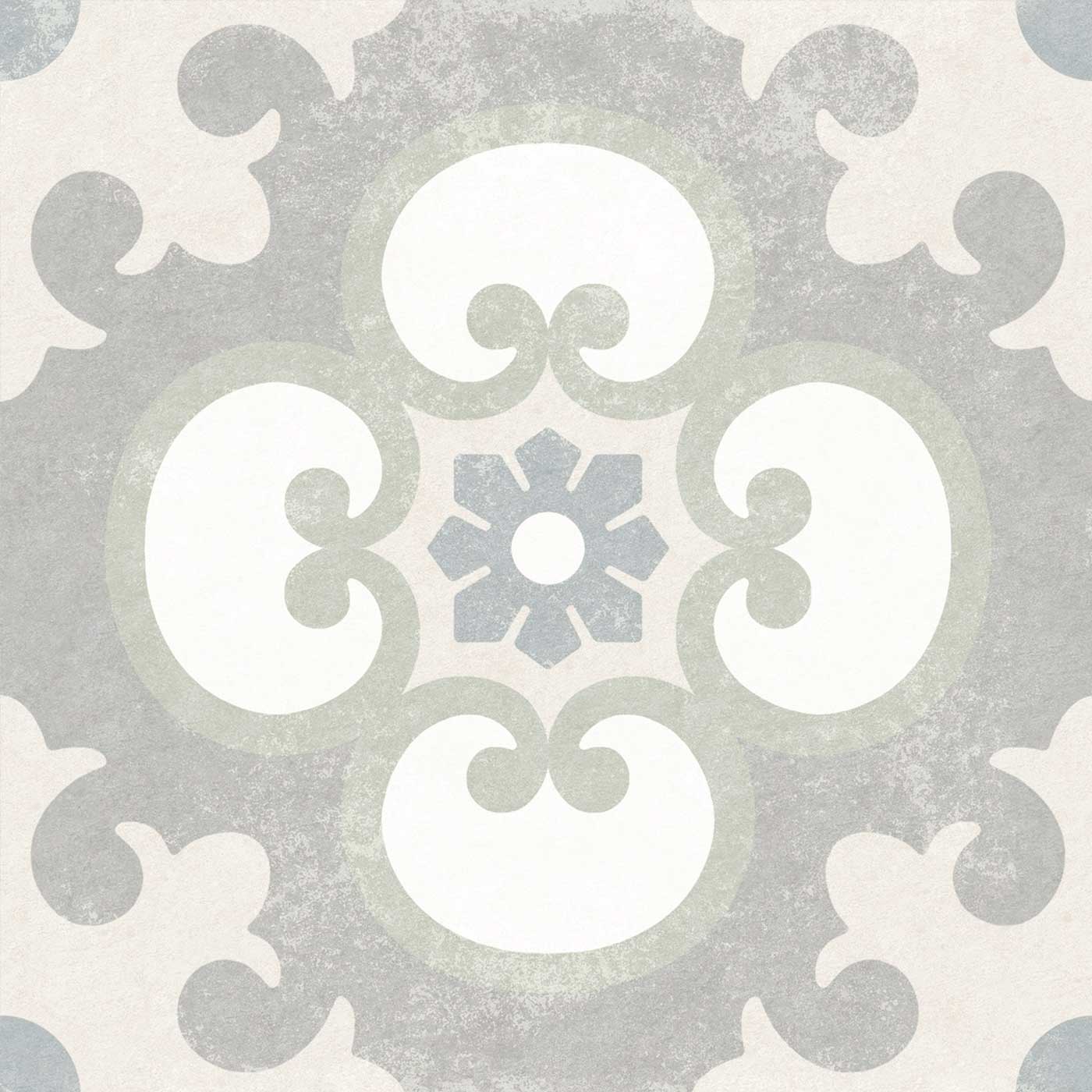 Image of Bloom Noyack patterned tile set 15x15cm-Pattern tile-Estudio Ceramico-tile.co.uk