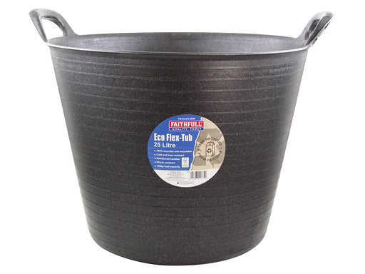 Eco Flex Tubs Black-Tools-Faithful Tools-Tile.co.uk