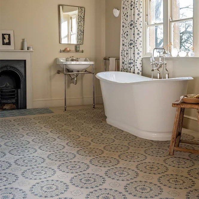 Aventuras Palma Blue Porcelain - 15 x 15cm-Ca Pietra-Tile.co.uk