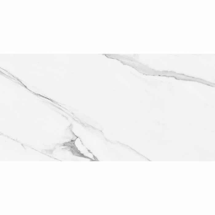 Lowery Calacatta White Matt tile 60x120cm-Large format-Pamesa ceramica-tile.co.uk