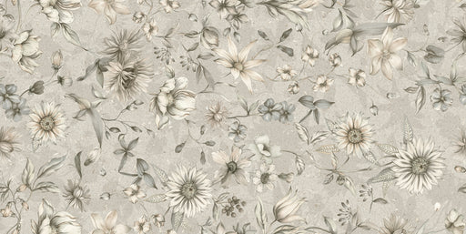 Kenzo Ivory Spring Decor Tile 60x120cm-Ceramic Wall tile-Argenta-Tile.co.uk