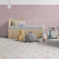 Maria Rosa Pattern tile | 25x25cm Victorian Tile – Tile.co.uk