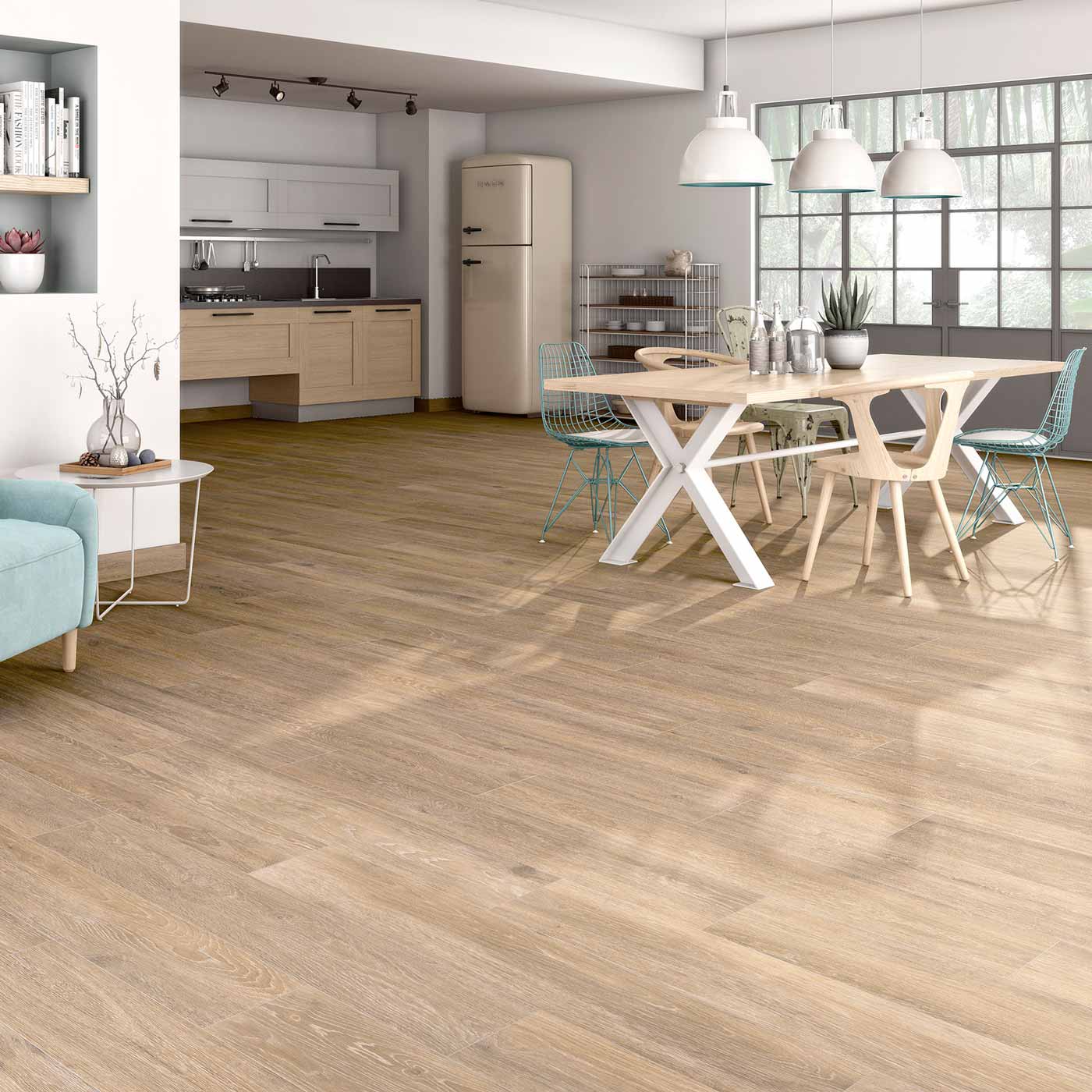 Image of Heartwood Arce tile 20x120cm-Wood effect tile-Pamesa ceramica-tile.co.uk