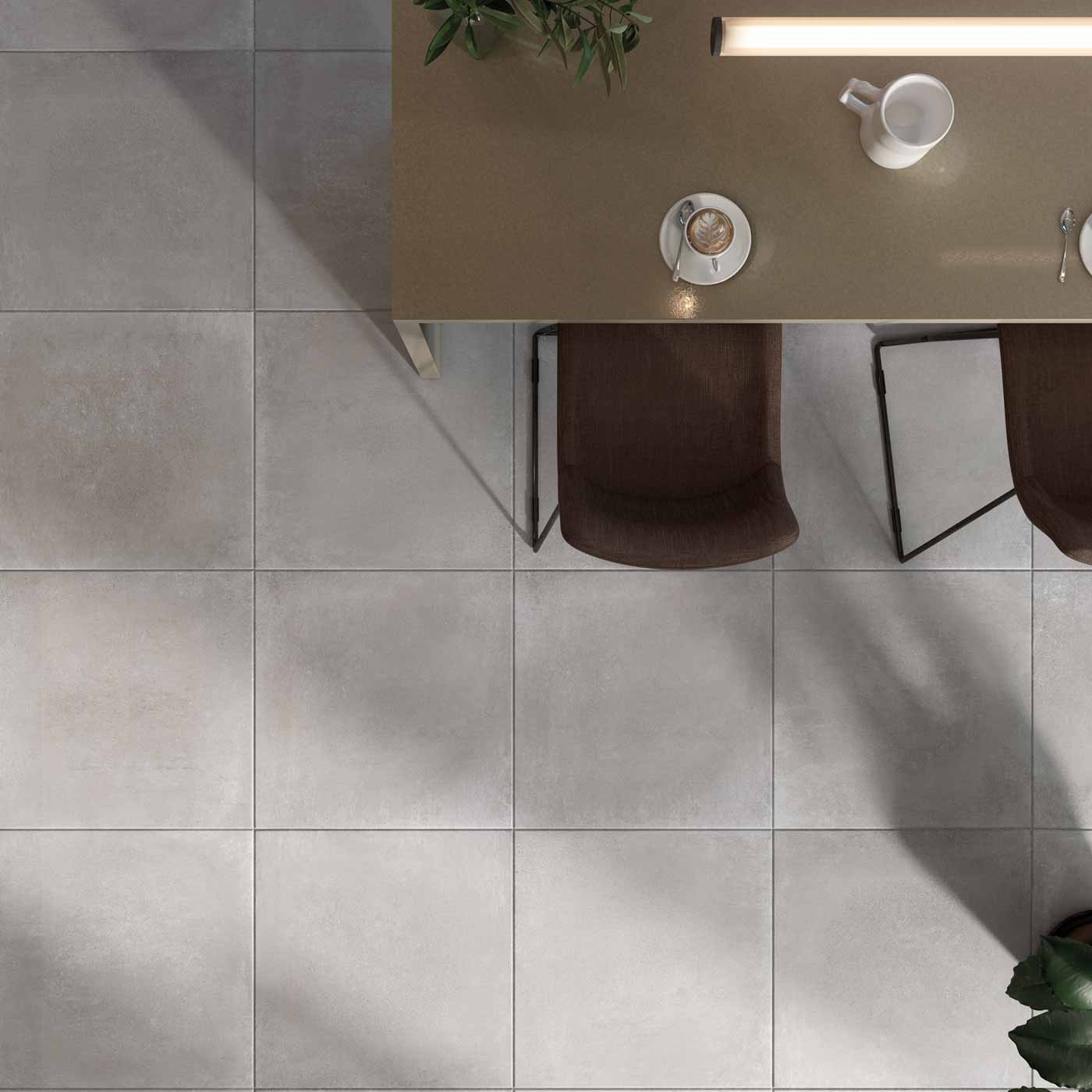 Image of Buxton Grey Floor tile 60x60cm-Porcelain tile-Cifre-tile.co.uk