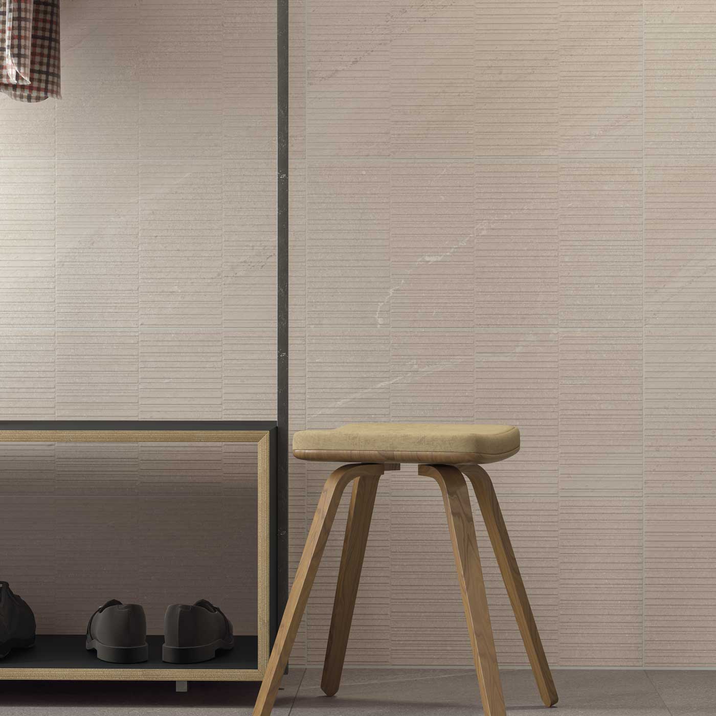 Image of Devaney Sand Decor wall tile 30x60cm-Ceramic wall tile-Cifre-tile.co.uk