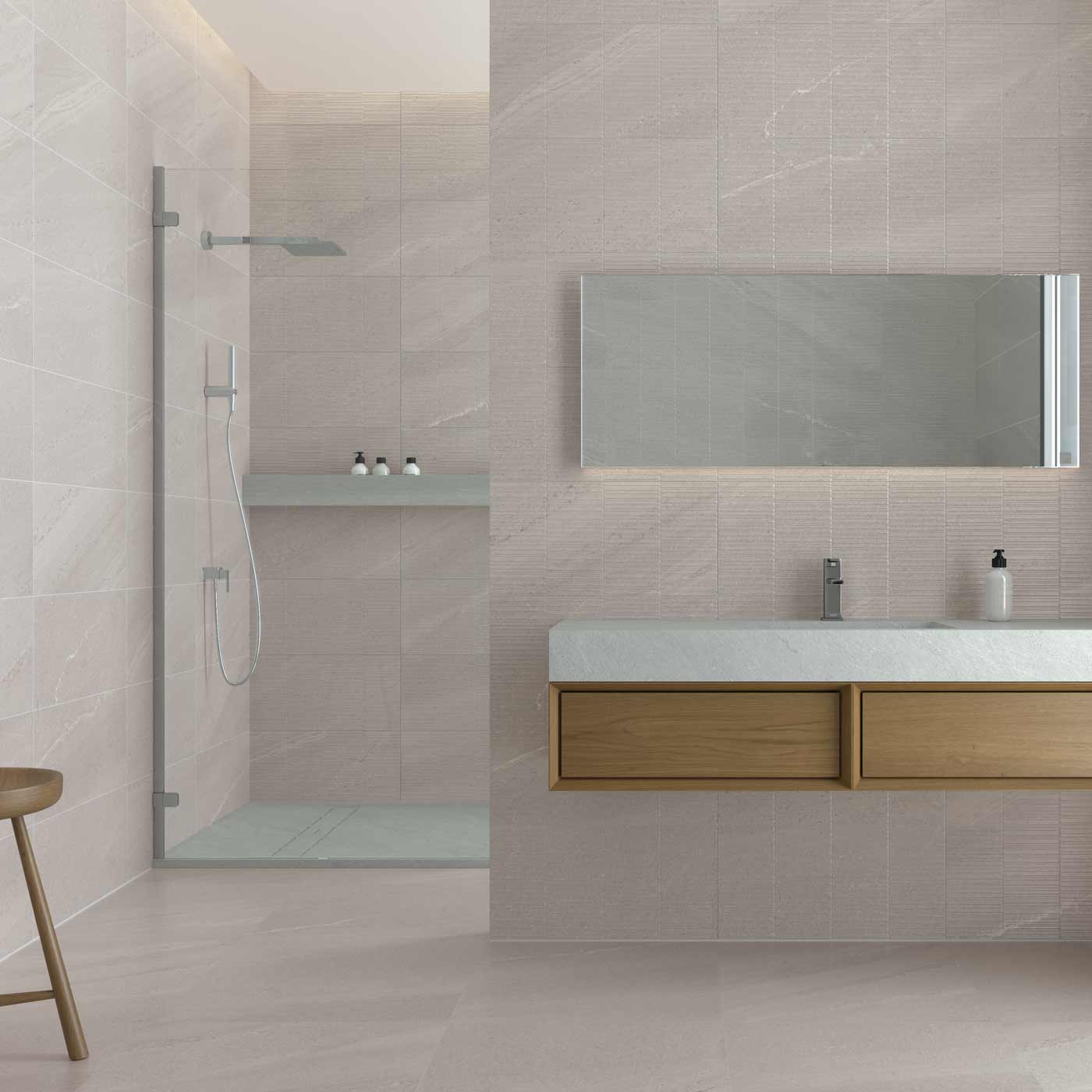 Image of Devaney Pearl wall tile 30x60cm-Ceramic wall tile-Cifre-tile.co.uk