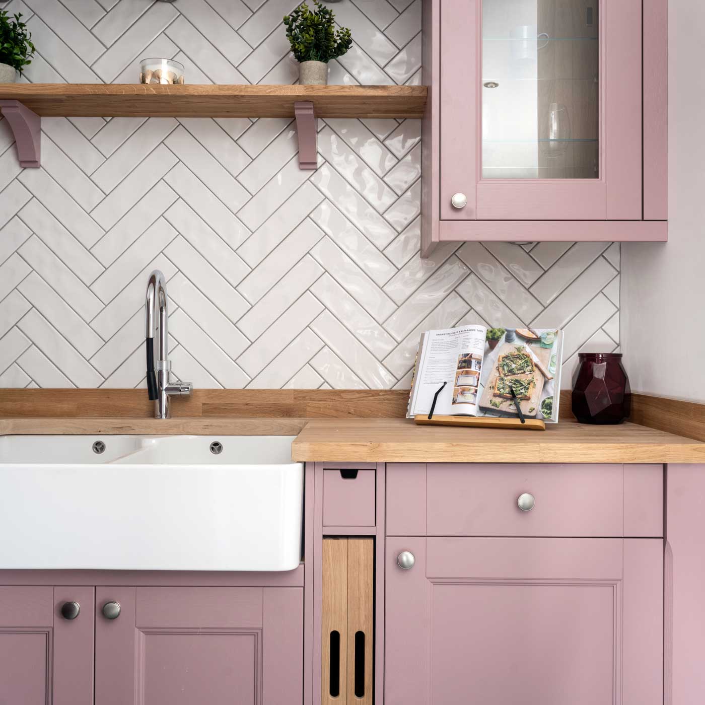 Image of Cottage white gloss tile 7.5x30cm-Ceramic wall tile-Salcamar-tile.co.uk