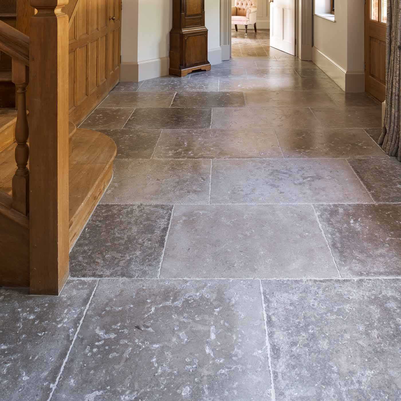 Image of Agencourt Limestone Seasoned 60 x Random-Limestone tiles-Ca Pietra-tile.co.uk