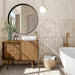 Luna White Brick tile 10x30cm-Brick style tiles-Mainzu Ceramica-Tile.co.uk