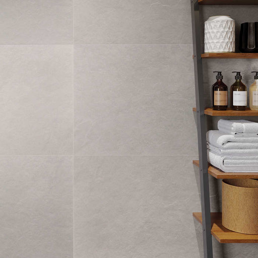 Pampas White Porcelain tile 60x60cm-Porcelain tile-Cerrad-Tile.co.uk