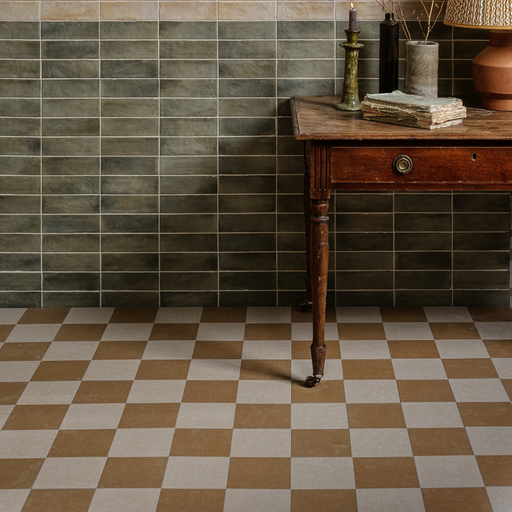 Aventuras Ochre Field Porcelain - 15 x 15cm-Ca Pietra-Tile.co.uk