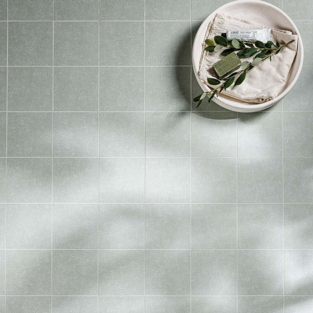 Image of Aventuras Olive Field Porcelain - 15 x 15cm-Ca Pietra-Tile.co.uk