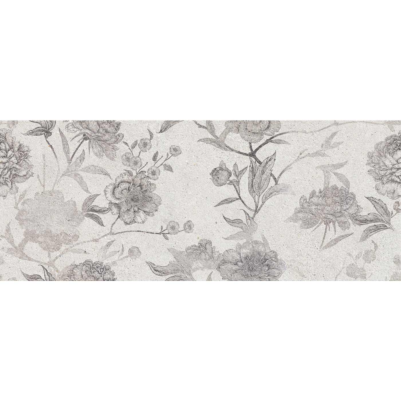Image of Piazza Malone White Decor tile 30x75cm-Ceramic Wall tile-Cifre-Tile.co.uk