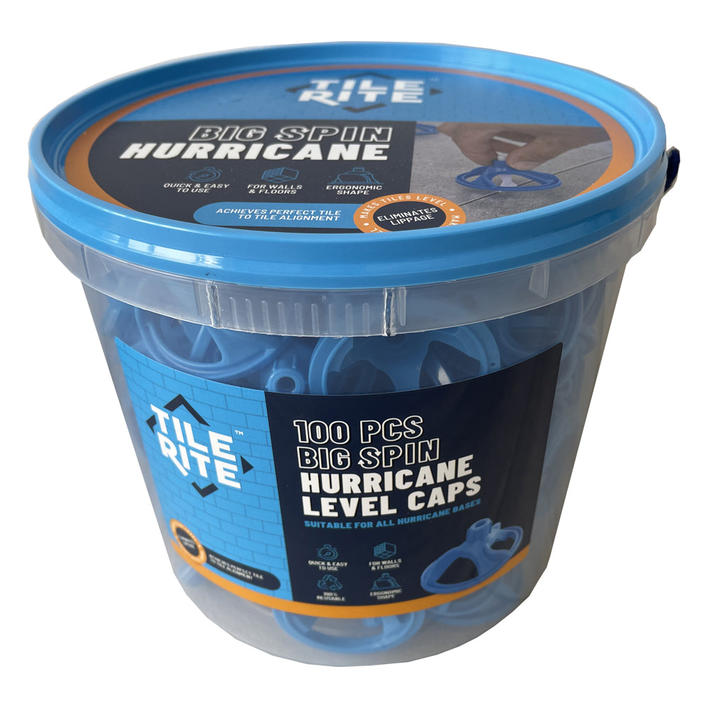 Image of Big Spin Deep Hurricane Level CAPS-Spacer-Tile Rite-Tile.co.uk