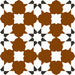 Belleville Vendome Red tile 22.5x22.5cm-Pattern tile-Ca Pietra-tile.co.uk