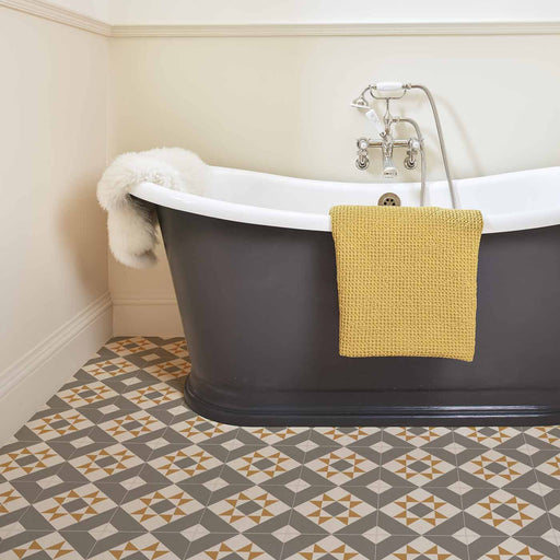 Paid Sample - Brompton Euston Pattern FULL tile - Delivered separately by Ca Pietra-sample-sample-tile.co.uk