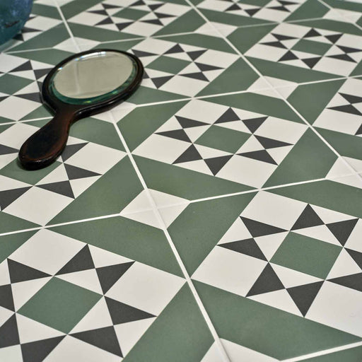 Paid Sample - Brompton Greenwich Pattern FULL tile - Delivered separately by Ca Pietra-sample-sample-tile.co.uk