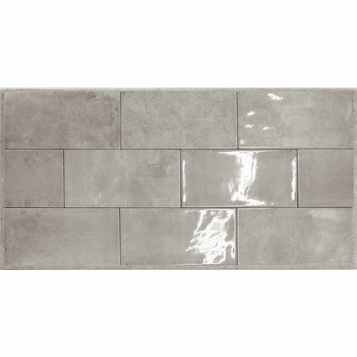 Jenson Grey Brick tile 10x20cm-Brick style tiles-Mainzu Ceramica-tile.co.uk