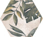 Botanical Pattern Hexagon tile 22.5x25.9cm-Hexagon tile-Cerlat-Tile.co.uk