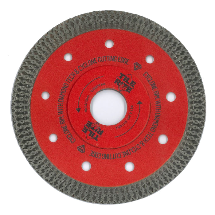 Tile Rite CYCLONE RIM DIAMOND BLADE for cutting tiles — Tile.co.uk